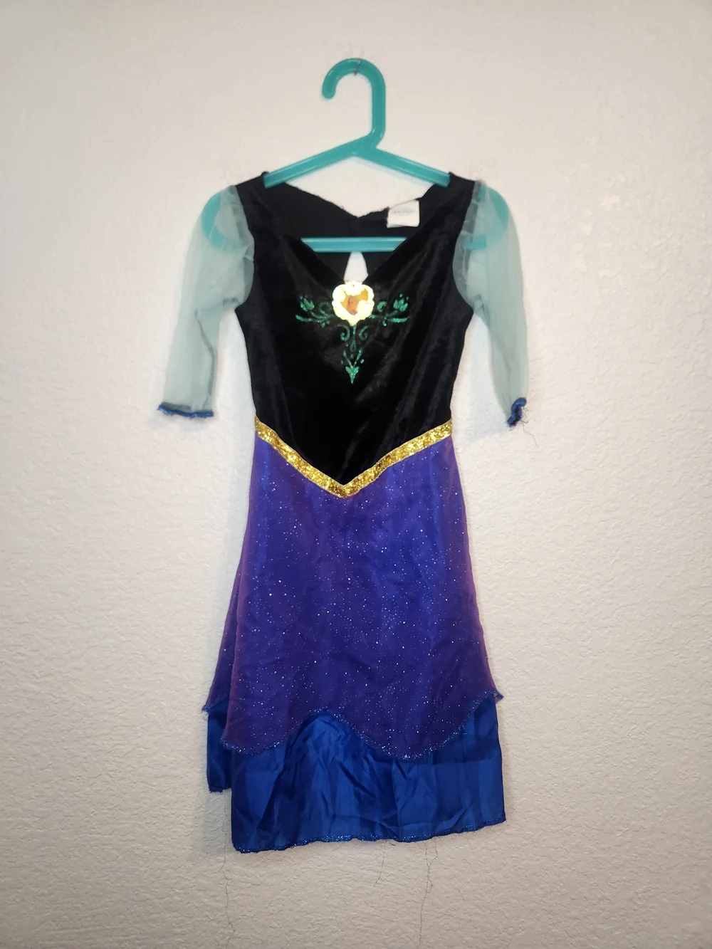 Disney Frozen anna princess dressup Halloween costume Size s 4 6